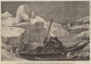 Amanti della Lapponia al largo di Capo Nord da François Auguste Biard